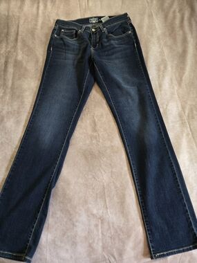 Signature by Levi Strauss Gold Curvy Straight Womens Jeans Stretch Comfort